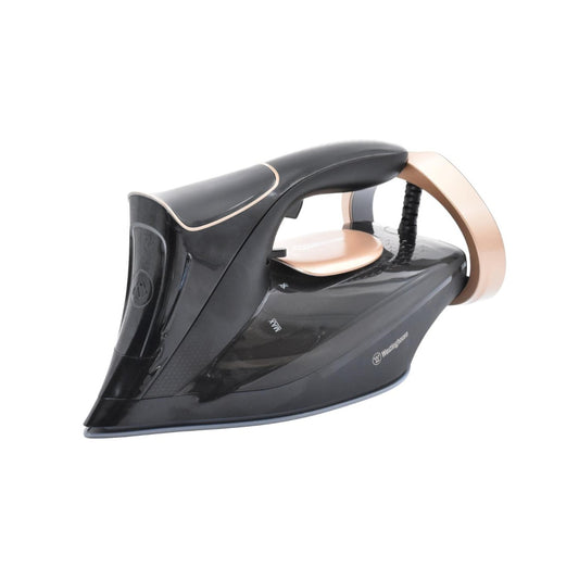 Westinghouse - 2200W Steam Iron - Black/Gold