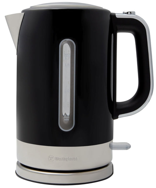 Westinghouse - 1.7L Deluxe Kettle - Black