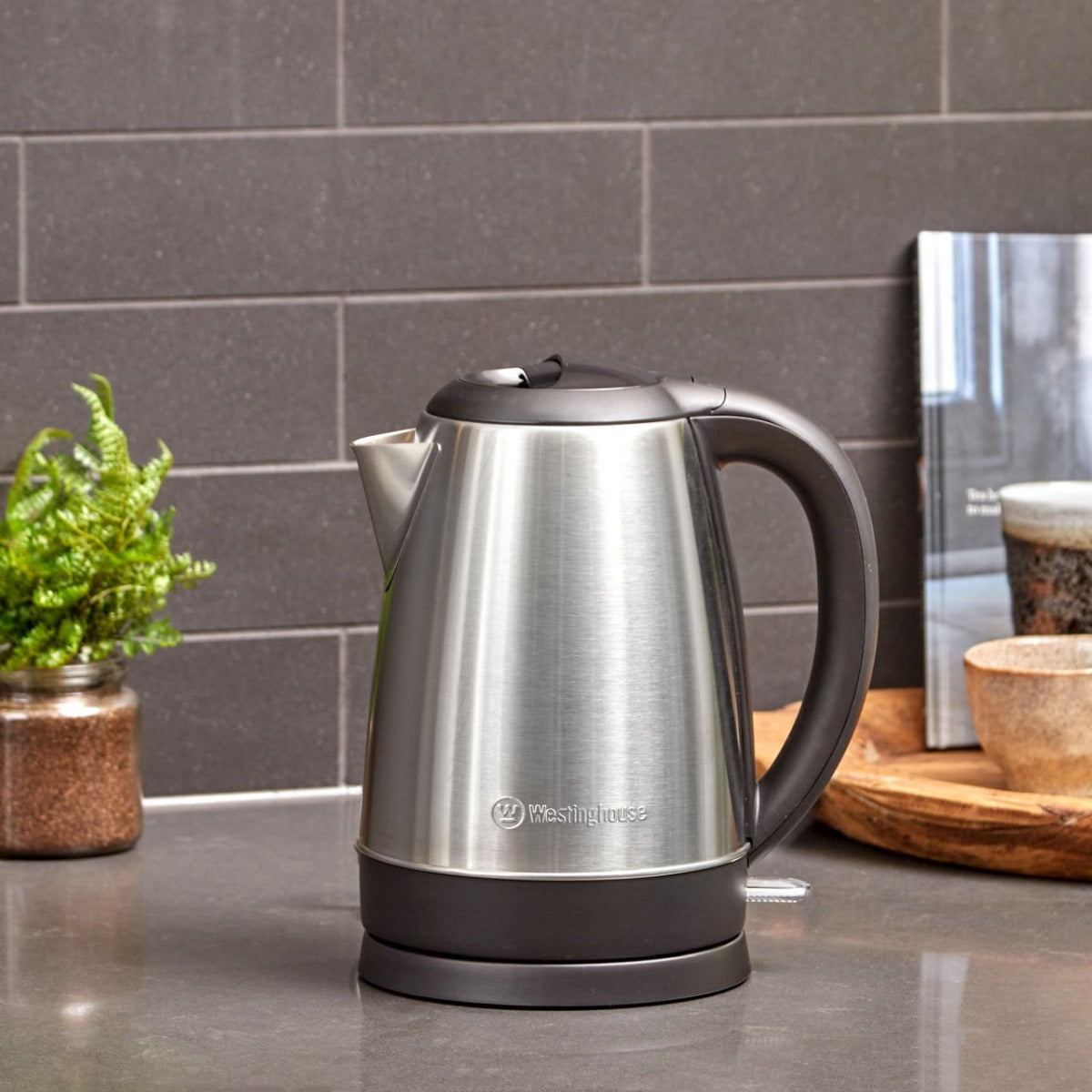 Westinghouse - 1.7L Kettle in Stainless Steel