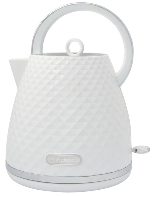 Westinghouse - 1.7L Kettle & 2 Slice Toaster Pack - White