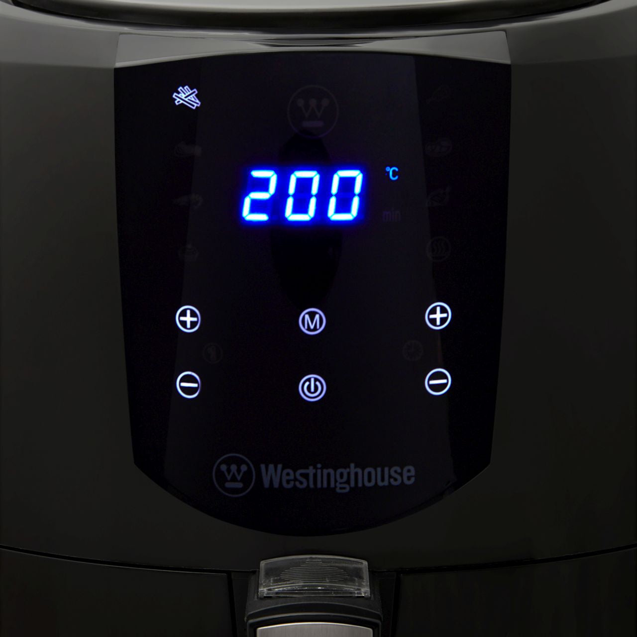 Westinghouse - 5.2L 1800W Digital Opti-Fry - Black