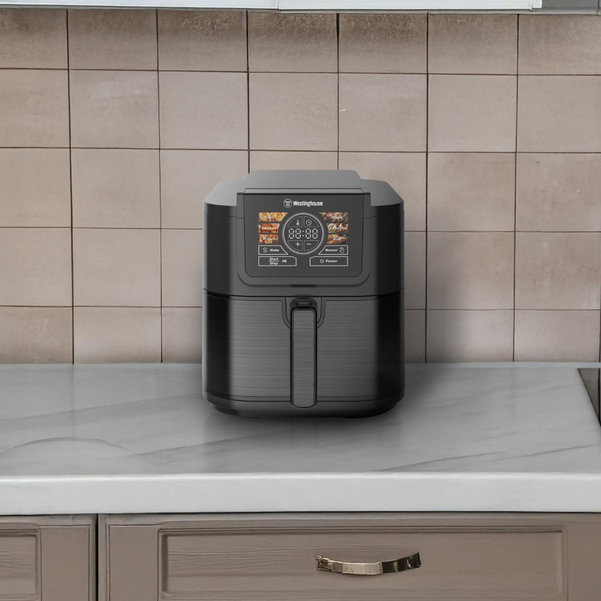 Westinghouse - 8L 1700w Air Fryer 1700W - Black
