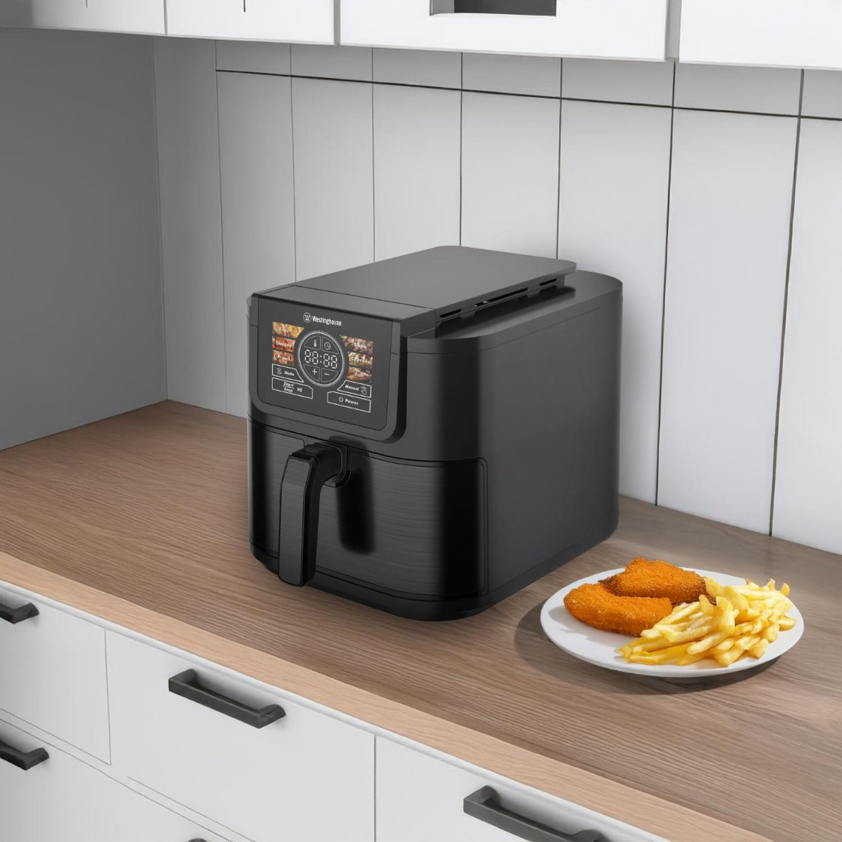 Westinghouse - 8L 1700w Air Fryer 1700W - Black