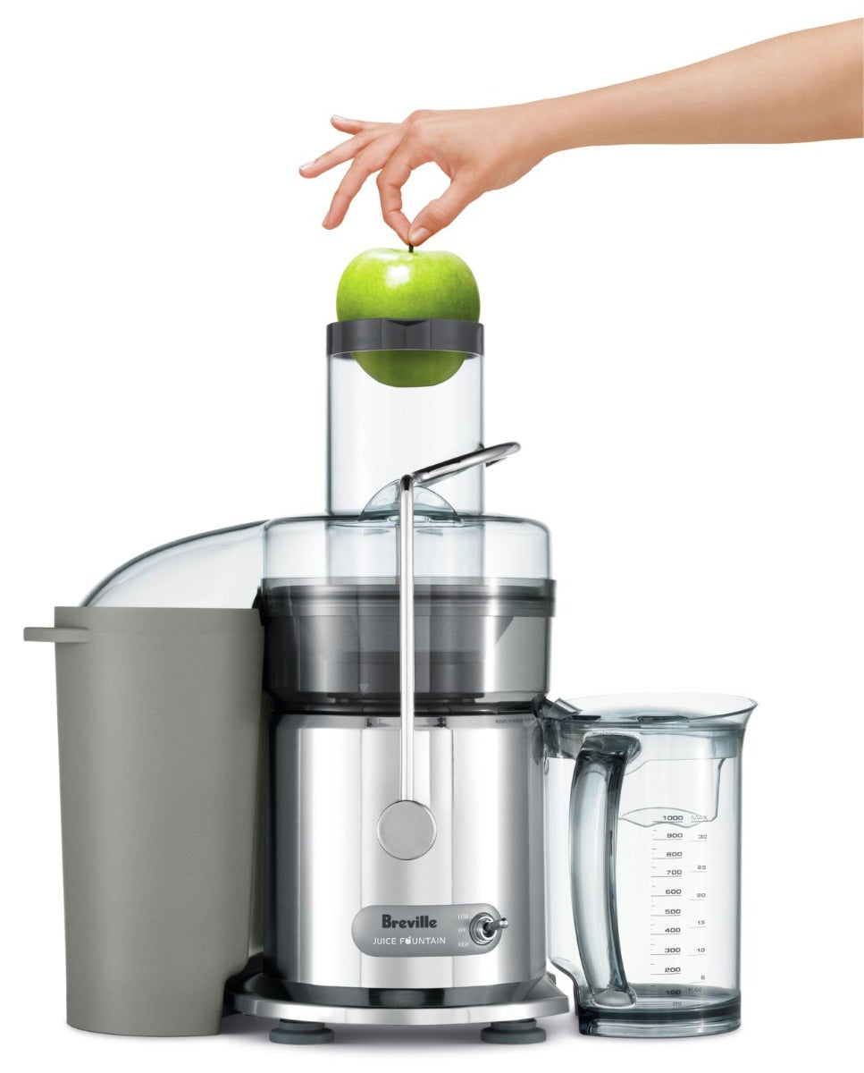 Breville - The Juice Fountain Max Juicer - Chrome - Wholesales Supply