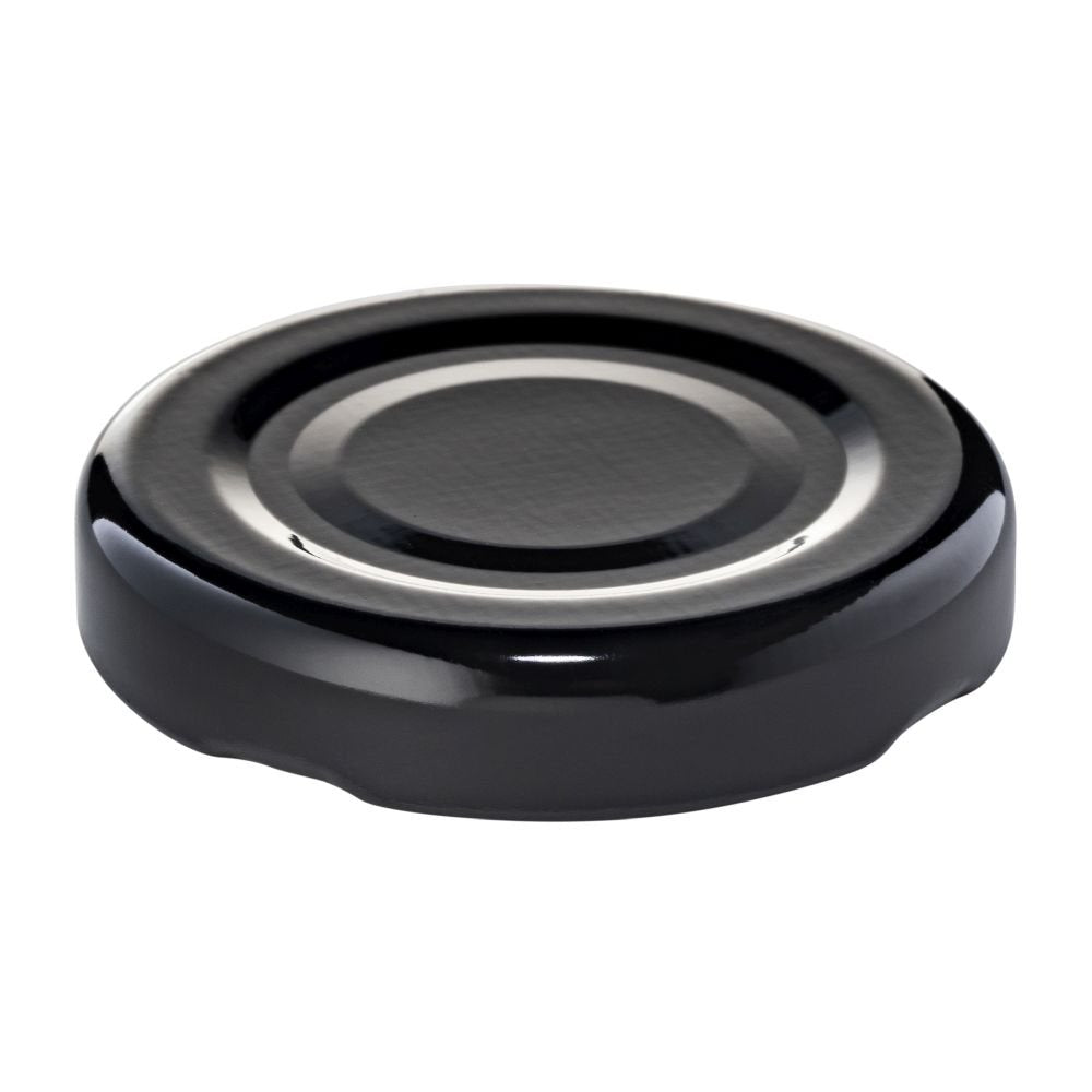 Up 43 Rto 43mm RTO Black Metal Twist Cap 0.155mm - 100 Lids per box | Wholesales ...