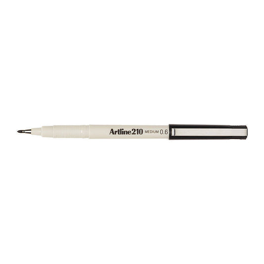 Artline 210 Pen 0.6mm Blk Bx12 - Wholesales Supply