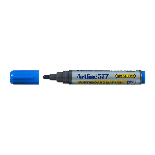 Artline 577 W/Bd Mrkr Blu Bx12 - Wholesales Supply