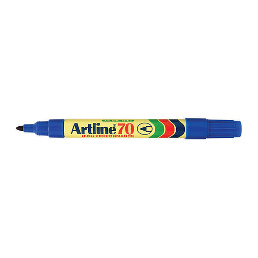 Artline 70 Perm Mrker Blu Bx12 - Wholesales Supply