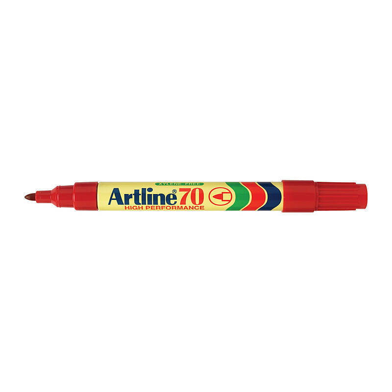 Artline 70 Perm Mrker Red Bx12 - Wholesales Supply