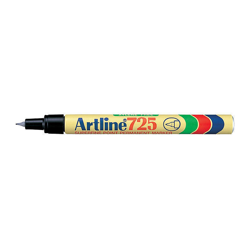 Artline 725 Perm Mrkr Blk Bx12 - Wholesales Supply