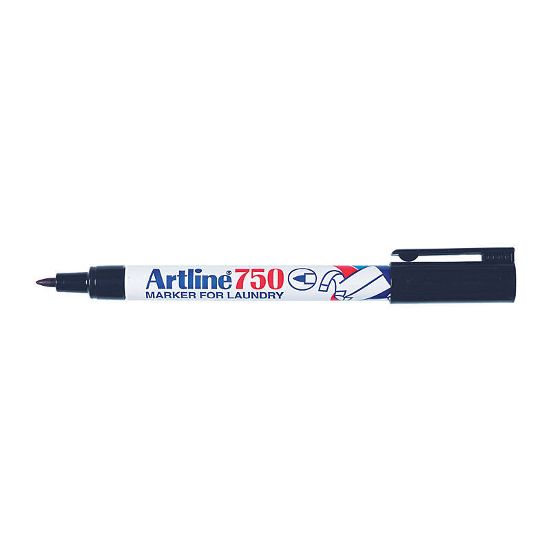 Artline 750 Lndry Mkr Blk Bx12 - Wholesales Supply