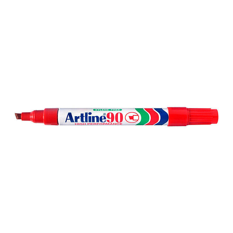 Artline 90 Perm Mrker Red Bx12 - Wholesales Supply