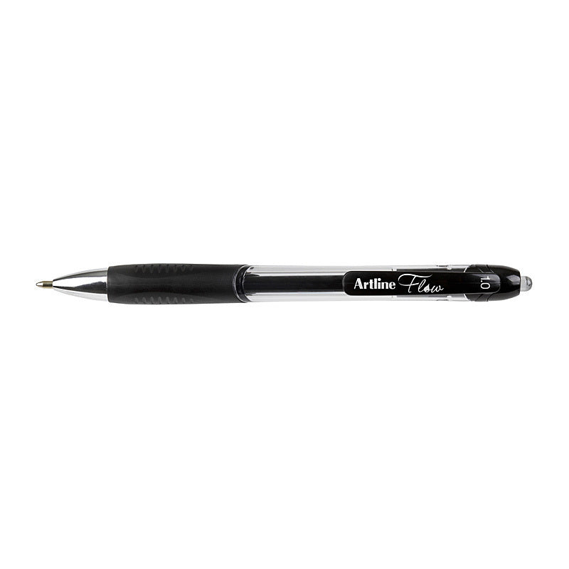 Artline Flow Retr Pen Blk Bx12 - Wholesales Supply
