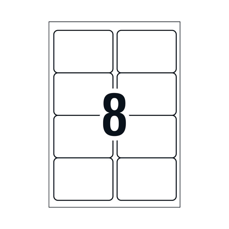 AV Gen Lbl L7165GU 8Up Pk100 - Wholesales Supply