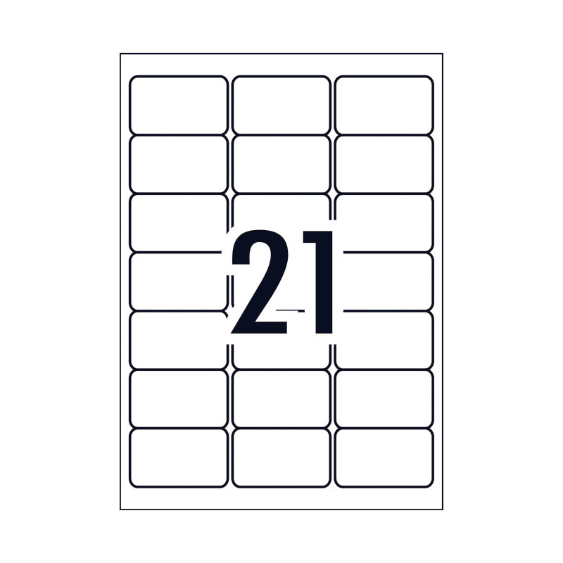 AV Laser Lbl L7060 21Up Pk25 - Wholesales Supply