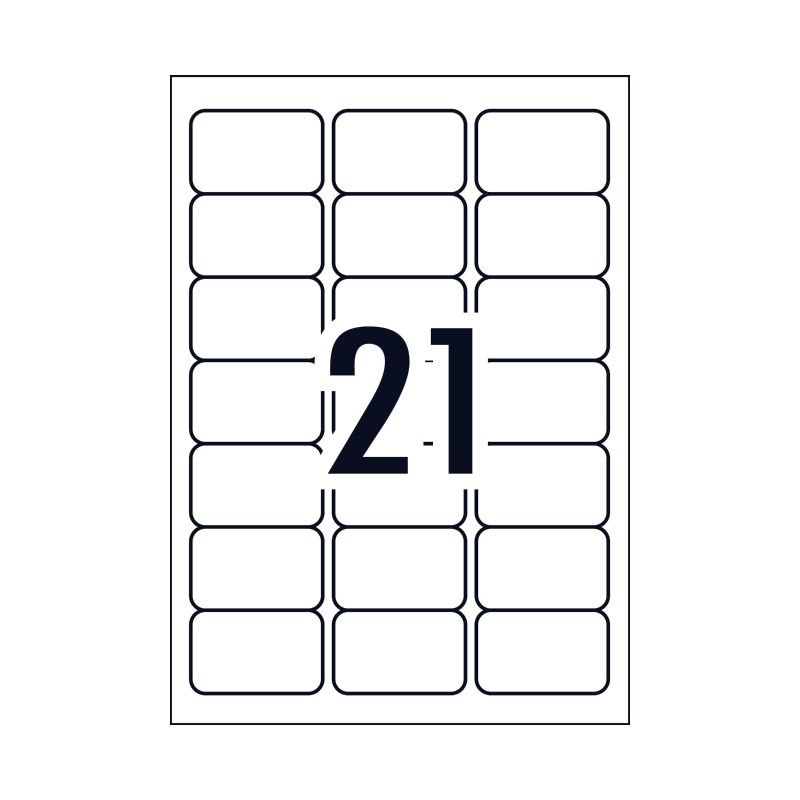 AV Lsr Lbl QP L7160 21Up Pk100 - Wholesales Supply