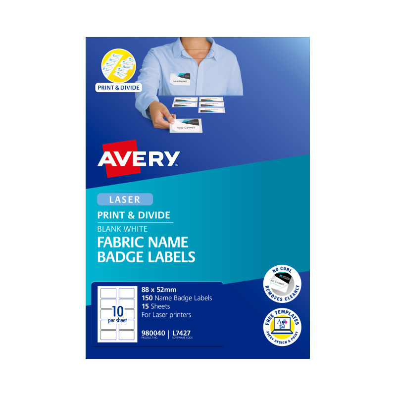 AV Name Badge L7427 10 Up Pk15 - Wholesales Supply