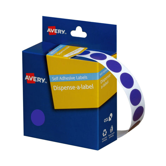 Avery Disp 14mm Blue Roll1050 - Wholesales Supply