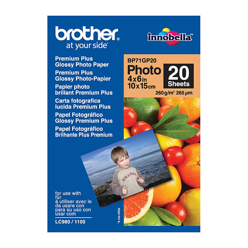 Brother BP71GP20 Glossy Paper - Wholesales Supply