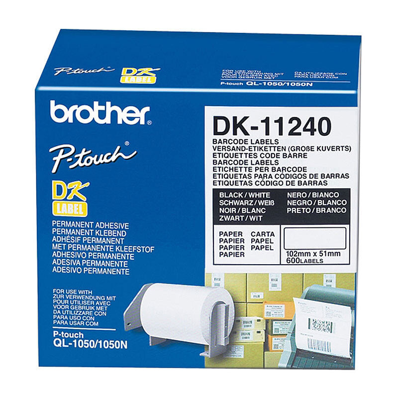Brother DK11240 White Label - Wholesales Supply