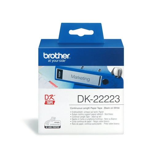 Brother DK22223 White Roll - Wholesales Supply