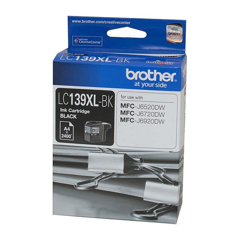 Brother LC139XL Black Ink Cart - Wholesales Supply