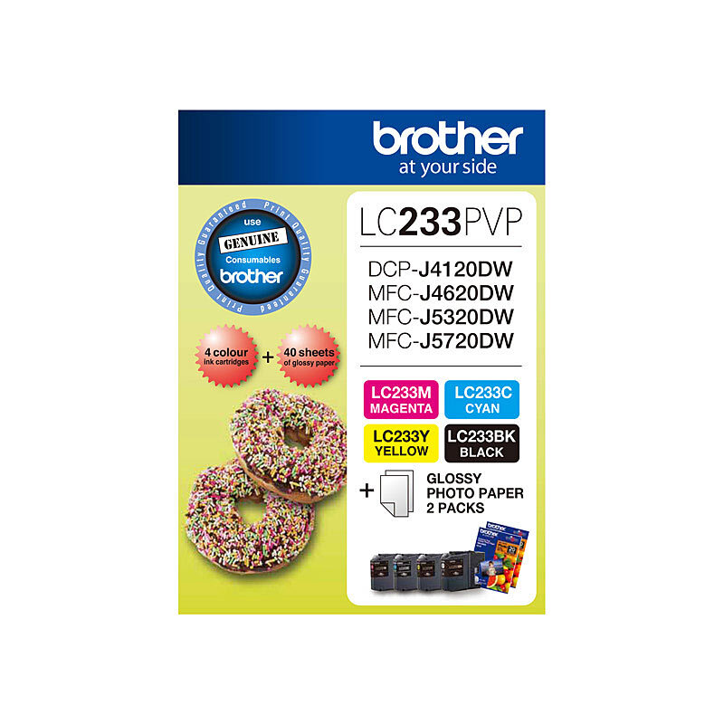 Brother LC233 Photo Value Pack - Wholesales Supply