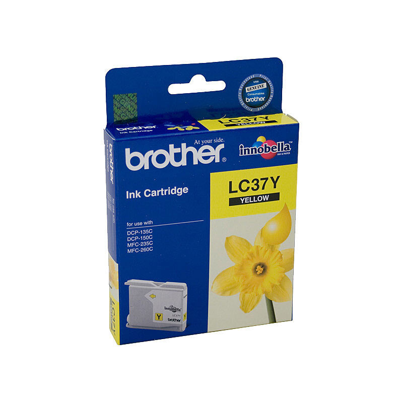 Brother LC37 Yellow Ink Cart - Wholesales Supply