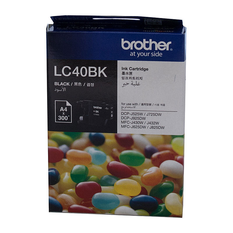 Brother LC40 Black Ink Cart - Wholesales Supply