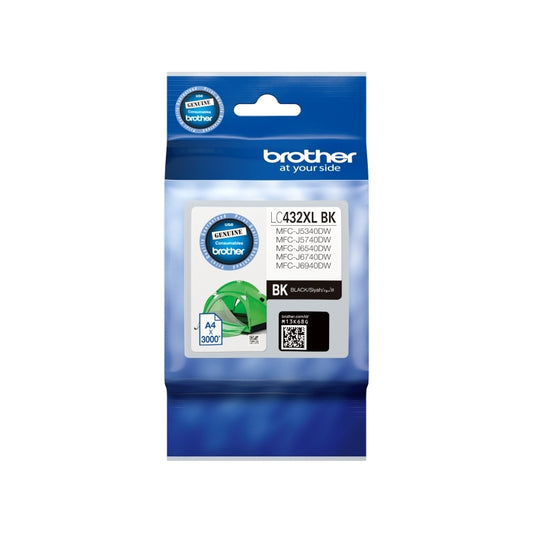 Brother LC432XL Black Ink Cart - Wholesales Supply