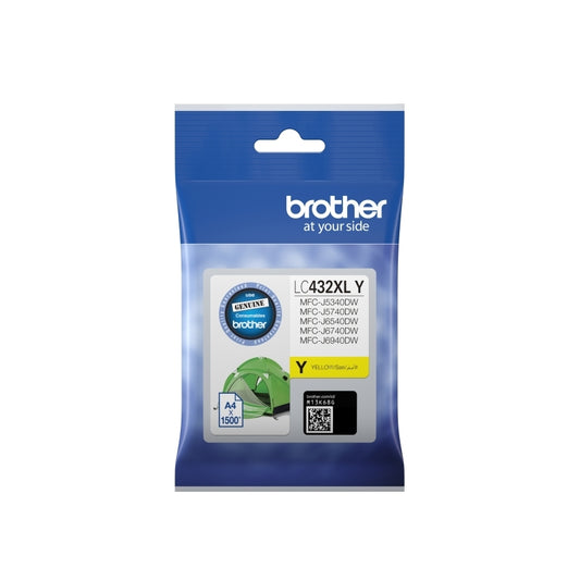 Brother LC432XL Yell Ink Cart - Wholesales Supply
