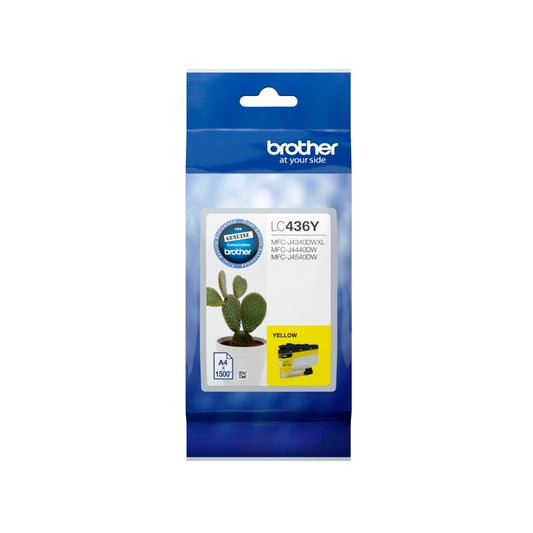Brother LC436Y Yell Ink Cart - Wholesales Supply