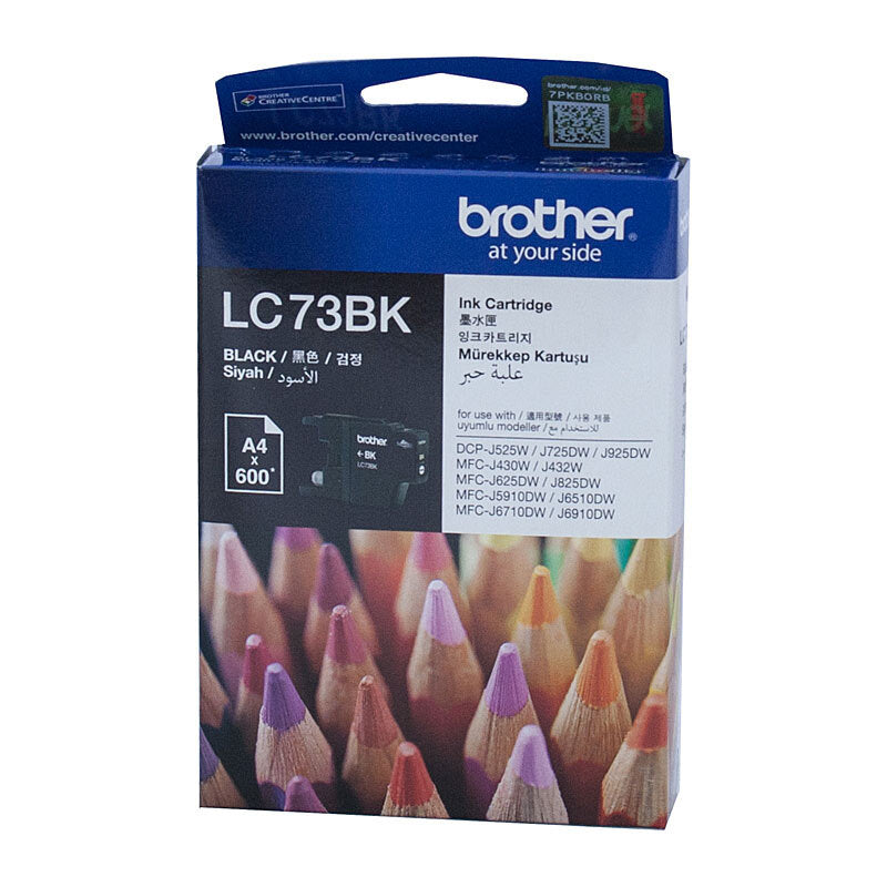 Brother LC73 Black Ink Cart - Wholesales Supply
