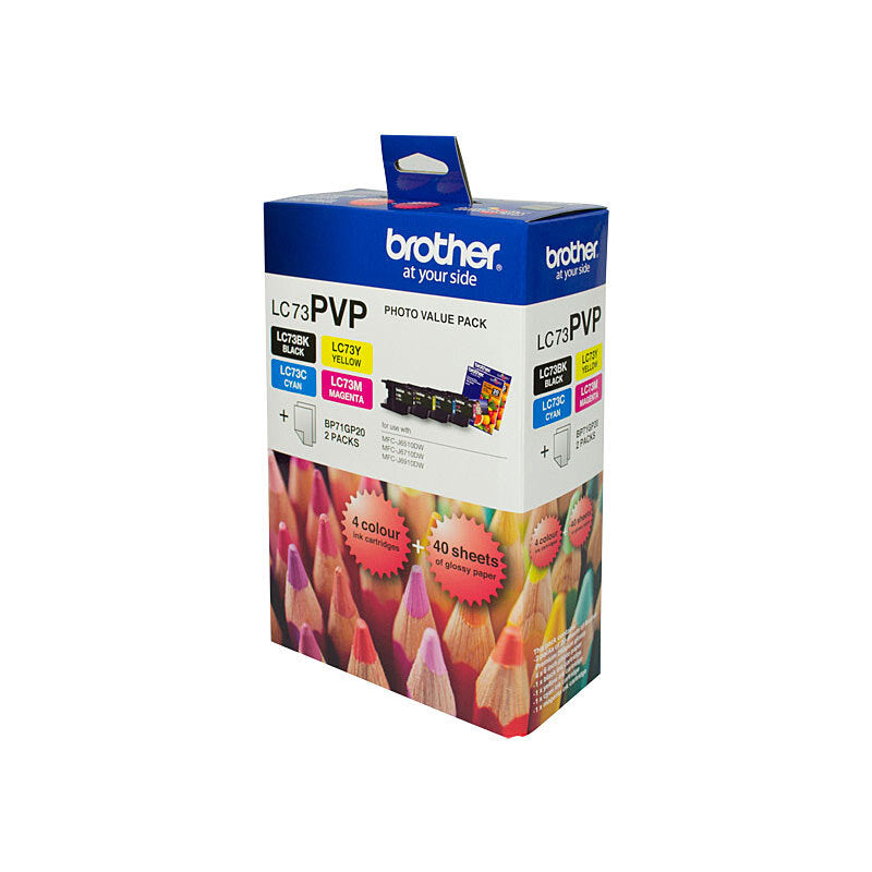 Brother LC73 Photo Value Pack - Wholesales Supply