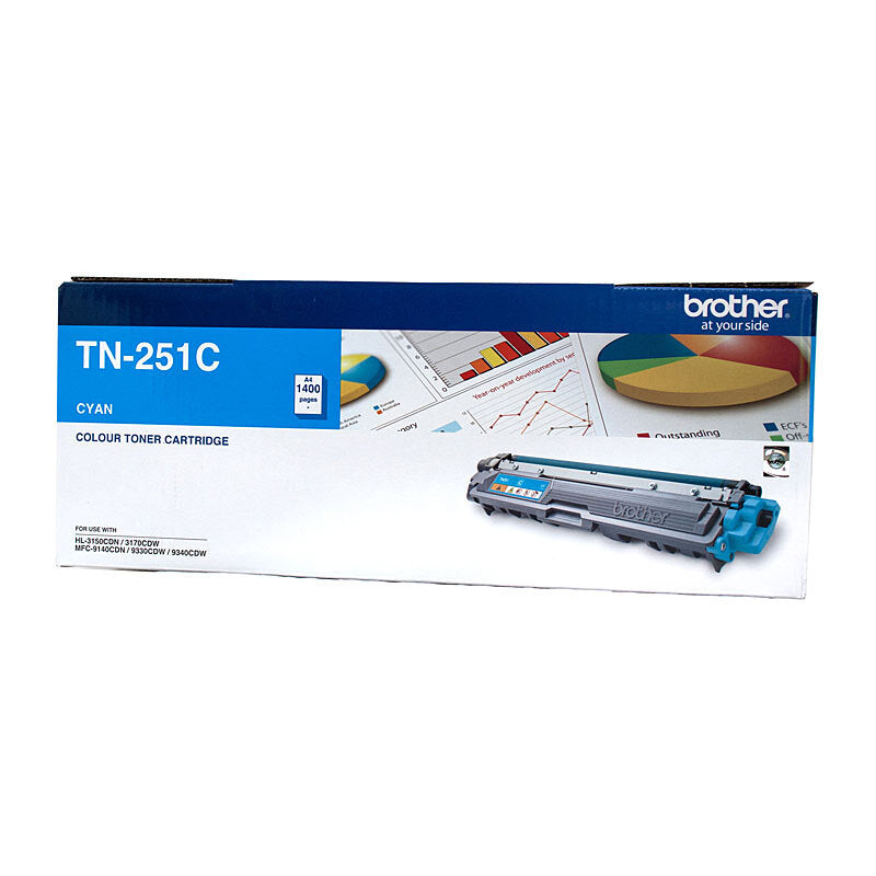 Brother TN251 Cyan Toner Cart - Wholesales Supply