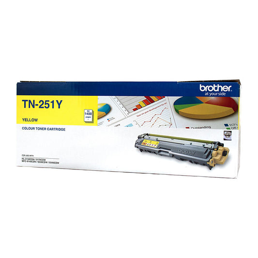 Brother TN251 Yell Toner Cart - Wholesales Supply