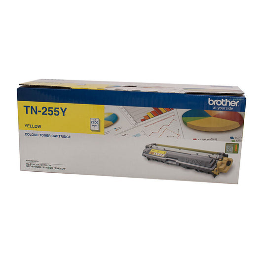 Brother TN255 Yell Toner Cart - Wholesales Supply