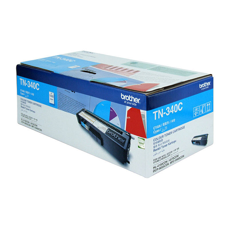 Brother TN340 Cyan Toner Cart - Wholesales Supply