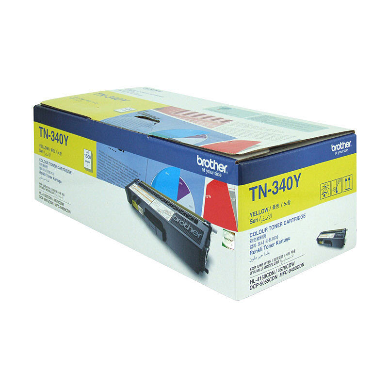 Brother TN340 Yell Toner Cart - Wholesales Supply