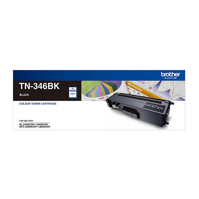 Brother TN346 Black Toner Cart - Wholesales Supply