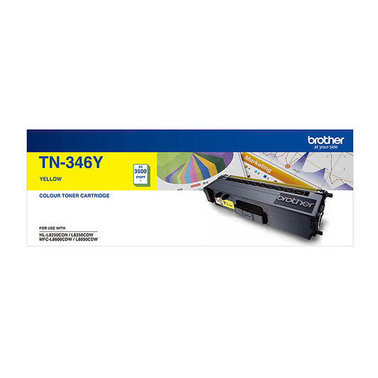 Brother TN346 Yell Toner Cart - Wholesales Supply