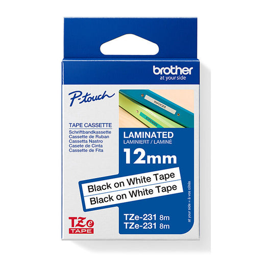 Brother TZe231 Label Tape Twin - Wholesales Supply
