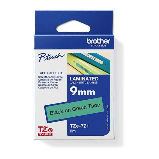Brother TZe721 Labelling Tape - Wholesales Supply