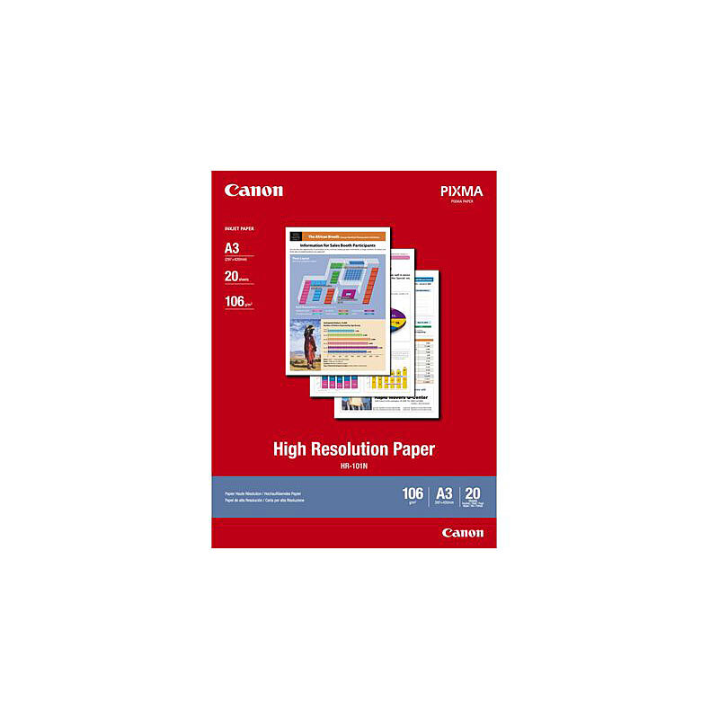 Canon A3 High Res Paper HR-101 - Wholesales Supply