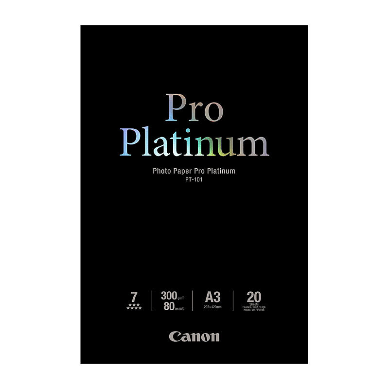 Canon A3 Pro Platinum 20sh - Wholesales Supply