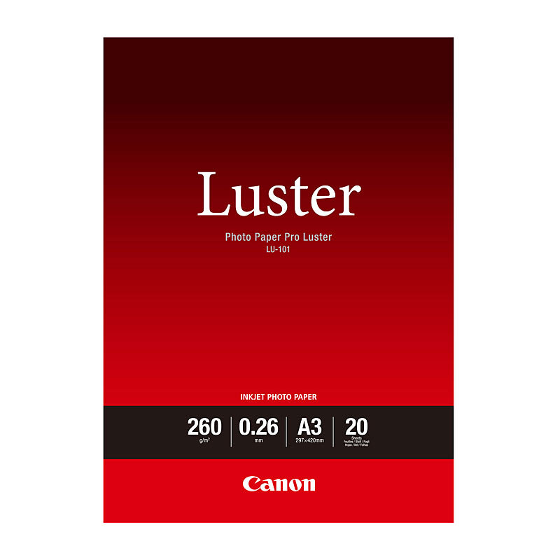 Canon Luster Photo Paper A3 - Wholesales Supply