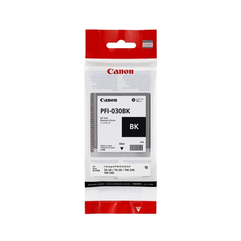 Canon PFI030 Black Ink - Wholesales Supply