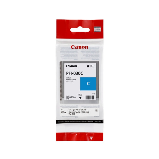 Canon PFI030 Cyan Ink - Wholesales Supply