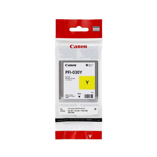 Canon PFI030 Yellow Ink - Wholesales Supply