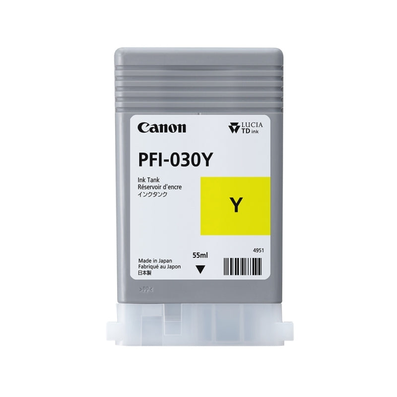Canon PFI030 Yellow Ink - Wholesales Supply